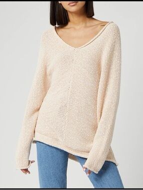Free People | Bright Lights Oversized Sweater Chamonix